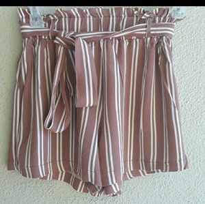 Charlotte Russe paperbag shorts size XS